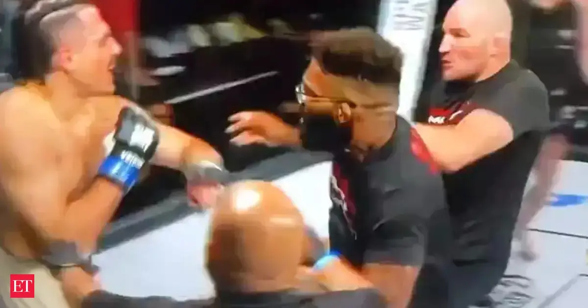 Incident of Fighter Storming Cage and Assault During Event