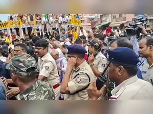 Stampede near Puri's Gundicha Temple