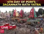 LIVE | 4th Day of Puri’s Jagannath Rath Yatra | Thousands of Devotees throng at Gundicha Temple
