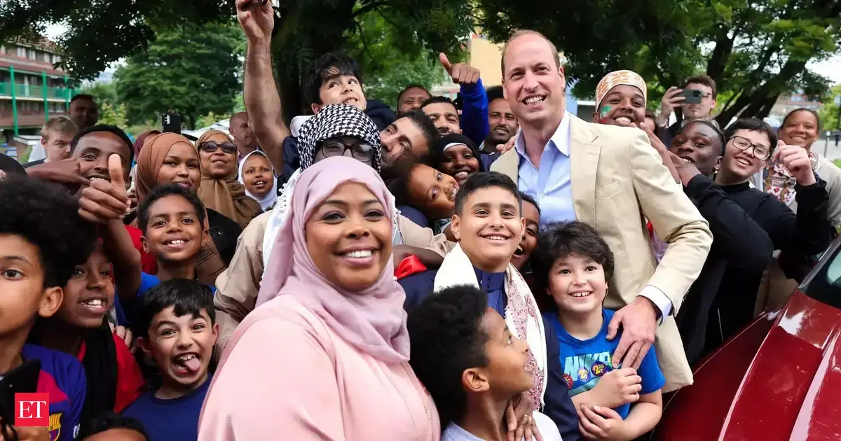 Prince William visiting a Homewards project in Sheffield