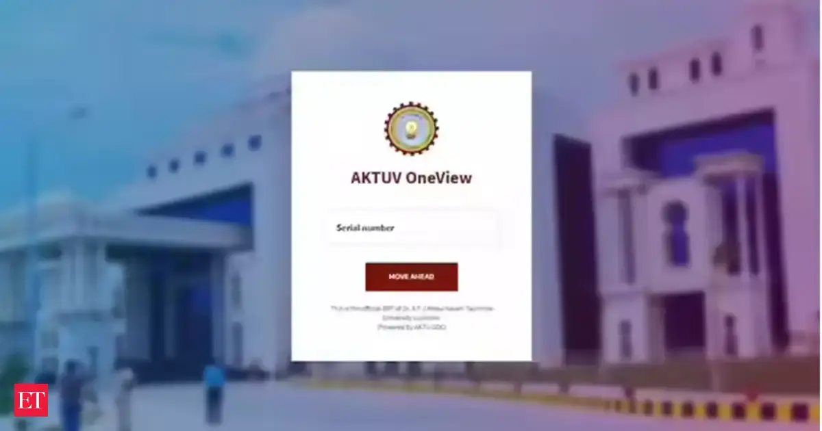 AKTU One View Result 2025 Declared for odd semester exams at aktu.ac.in; check steps to download and more