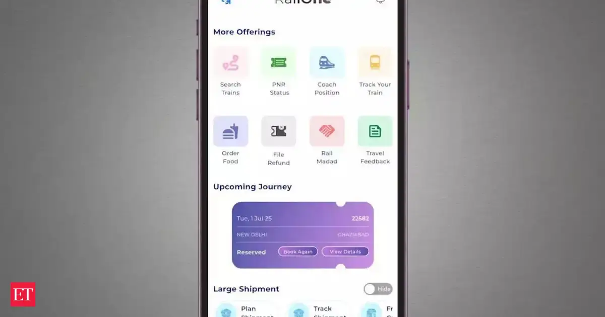 Railways launches RailOne Super App