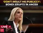 'Do you want to hear my question?': AG Pam Bondi snaps at Dem lawmaker at explosive House hearing