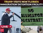 LIVE | Trump visits ‘Alligator Alcatraz’ detention centre | US immigration crackdown