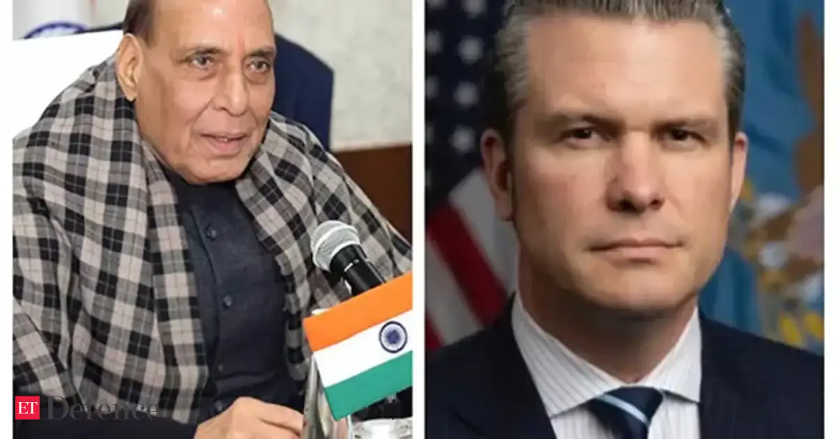 Rajnath Singh speaks to US counterpart Pete Hegseth focusing on deepening defence industry cooperation