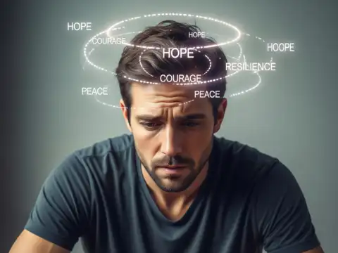 Only weak people struggle with mental health