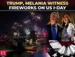 Watch: Trump, First Lady Melania witness fireworks and celebrations on US Independence Day