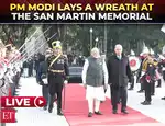 LIVE | PM Modi lays a wreath at the San Martin Memorial in Buenos Aires, Argentina