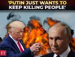 'Very unhappy...': Trump teases sanctions on Russia as Putin 'may just want to keep killing people'