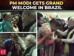 Modi Mania in Rio: 'Modi-Modi' chants echo in Rio de Janeiro as Indian diaspora welcomes PM Modi