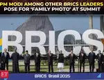 PM Modi along with other BRICS leaders poses for a Traditional ‘Family Photo’ at Summit