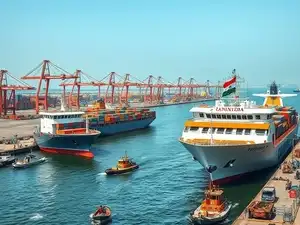 Indian Port: Hub of Maritime Trade