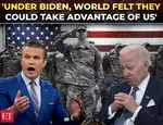 'We were weak, world was…': Pete Hegseth rages over Biden era's US military policies
