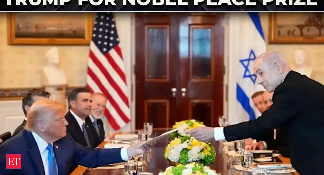 After Pak, Israel’s Netanyahu nominates Trump for Nobel Peace prize