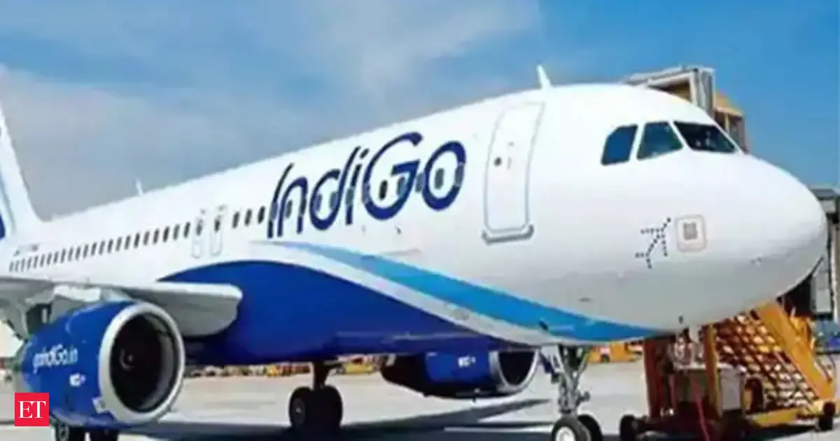 Raipur-bound IndiGo flight returns to Indore due to technical fault - The Economic Times