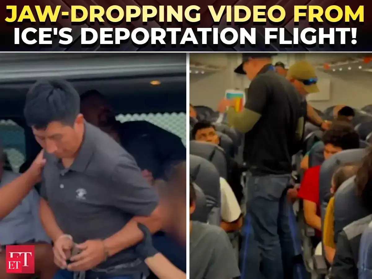 US immigration crackdown: 'One-way tickets…': ICE releases shocking ...