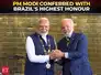 PM Modi conferred with Brazil’s highest civilian award, ‘Grand Collar of National Order of Southern Cross’