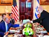 Benjamin Netanyahu meets POTUS to talk 'better future' for Palestinians