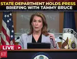 US State Department briefing led by spokesperson Tammy Bruce on key global issues