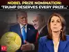 'He deserves every prize...': Tammy Bruce applauds Trump’s Nobel Peace Prize nomination