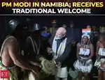 PM Modi in Namibia; tries his hand at playing Namibian traditional drums