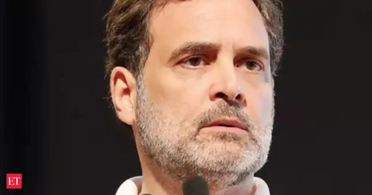 Maharashtra polls were rigged, we will not allow same to happen in Bihar: Rahul Gandhi - The Economic Times