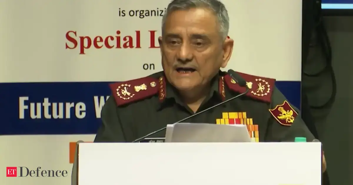 'There's no foolproof air defence': CDS Anil Chauhan warns of a 'fourth evolving military threat' to India - The Economic Times
