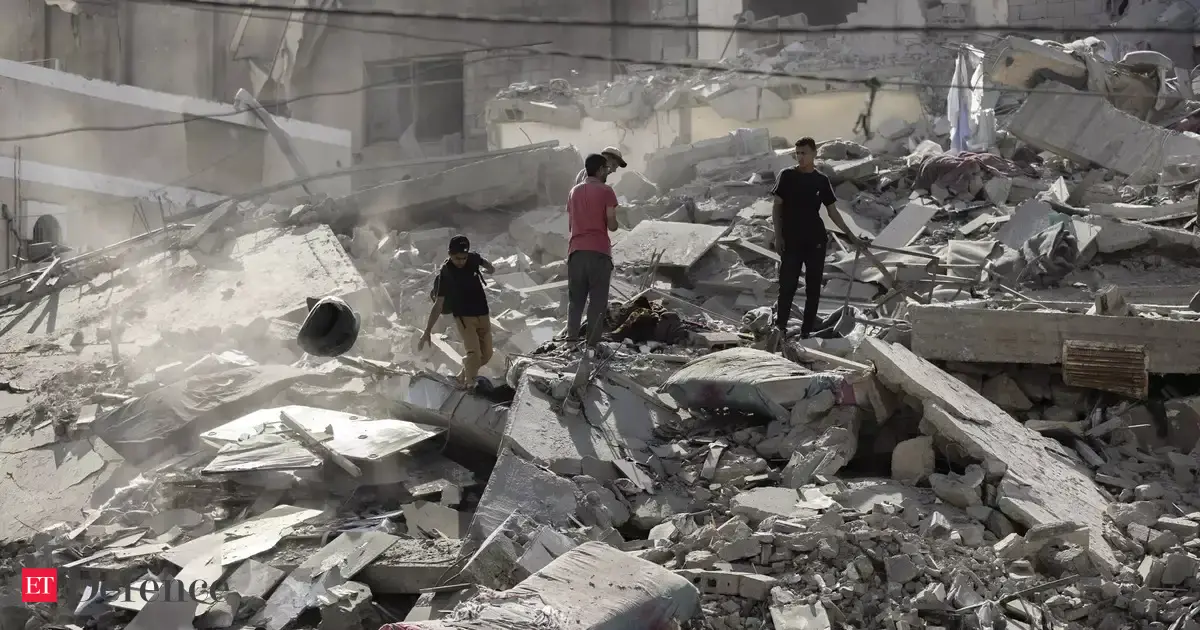 Gaza truce possible in one or two weeks but not in a day, Israeli official says - The Economic Times