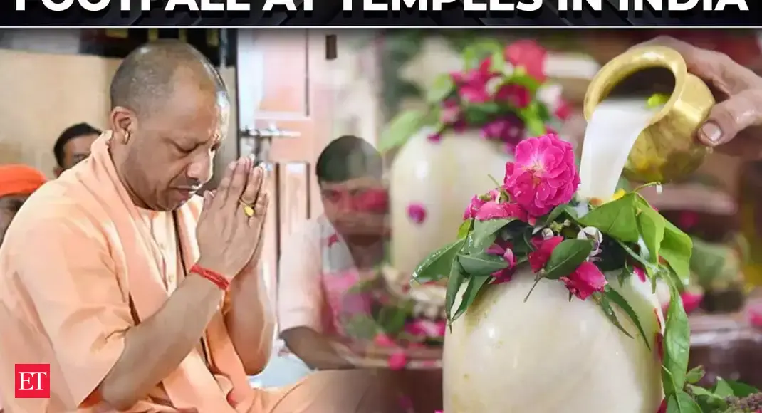India celebrates 1st day of sawan; Heavy footfall at temples, CM Yogi and Diya Kumari offer prayers