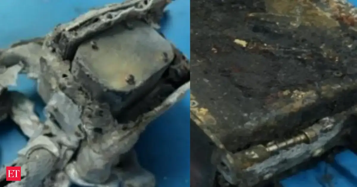 Air India report: Flight recorders damaged, hold two hours of audio of crash - The Economic Times