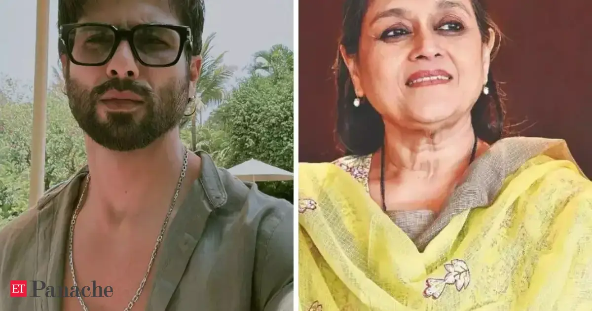 'I can fight with him': Shahid Kapoor's stepmother, Supriya Pathak, opens up about her equation with the actor - The Economic Times