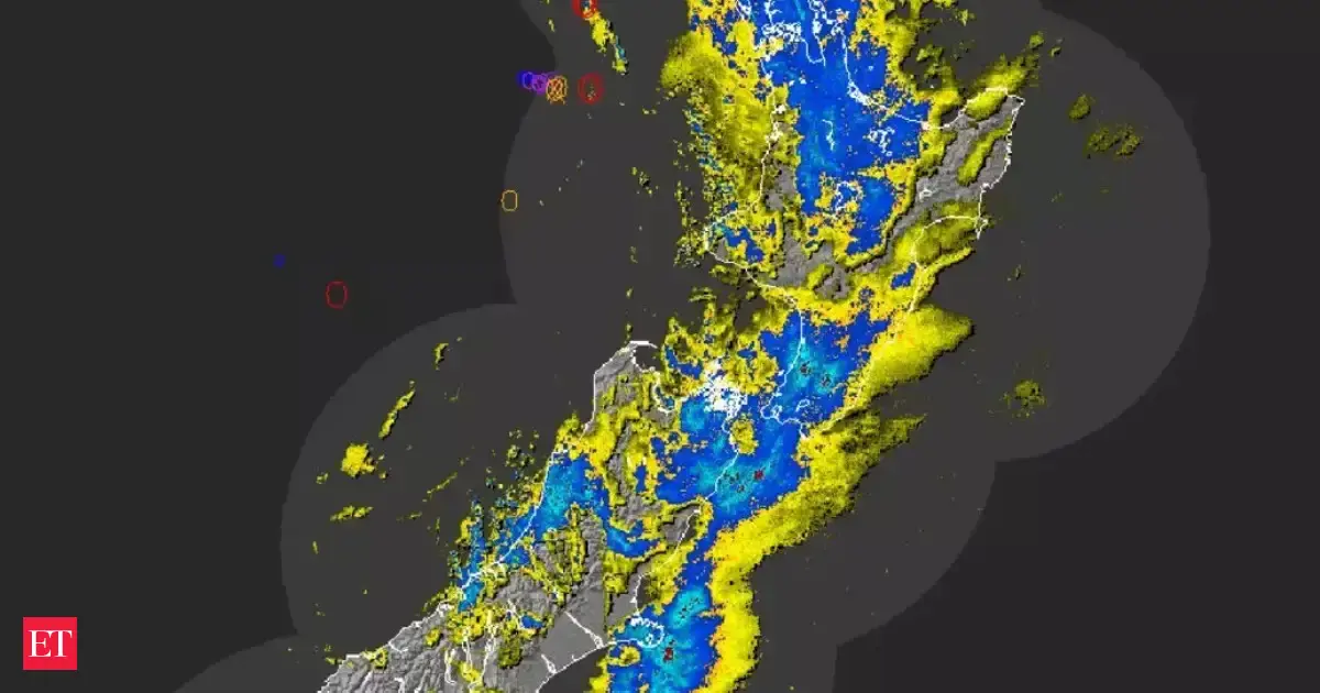 Why is Tasman getting so much rain? Subtropical weather pattern fuels third deluge - The Economic Times
