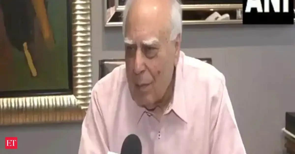 'Another way to get back NRC': Rajya Sabha MP Kapil Sibal on revision of electoral rolls in Bihar - The Economic Times
