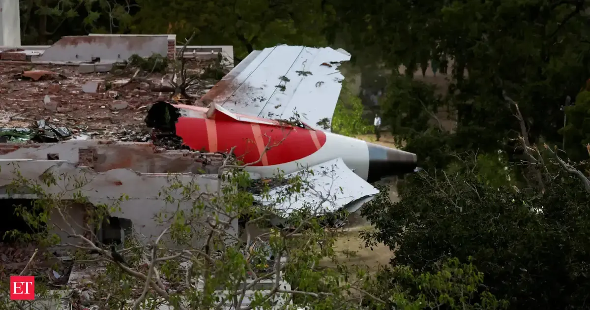 Air India says will review preliminary plane crash report with pilots - The Economic Times