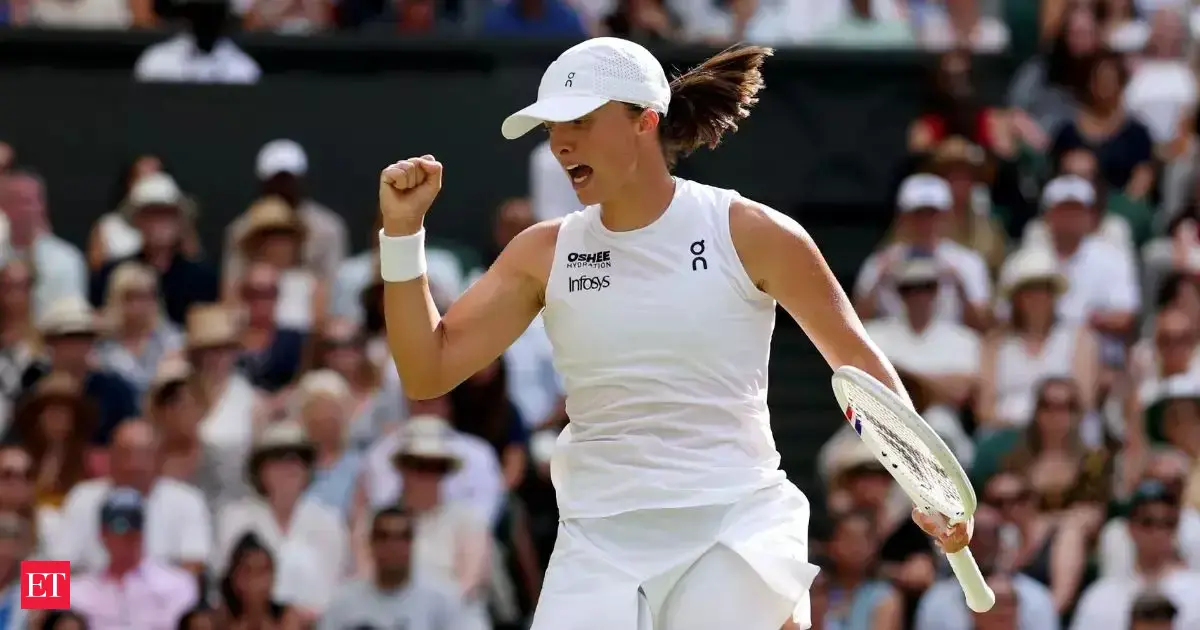 Wimbledon glory beyond a dream for Iga Swiatek - The Economic Times