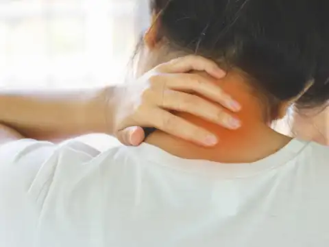 Sharp or burning pain