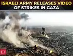 'Fighter jets hit 35 Hamas targets...': Israeli army releases video of strikes in Beit Hanoun of Gaza