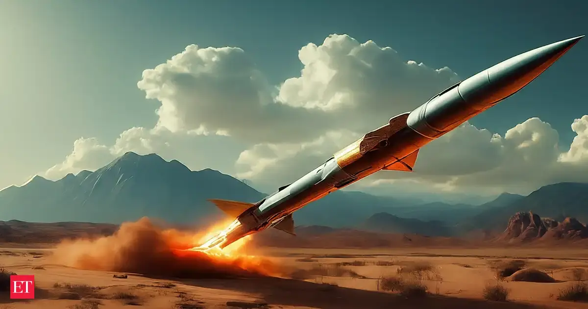 India testing a missile that flies at eight times the speed of sound, hits targets 1,500 km away - The Economic Times