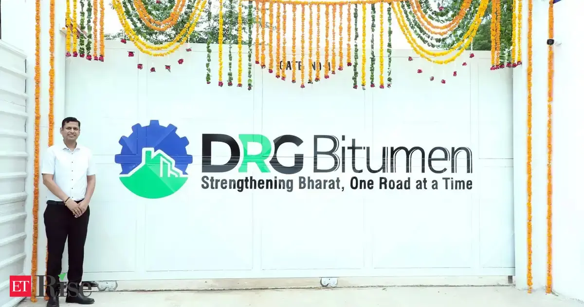Moglix inaugurates bitumen facility with DRG Industries - The Economic Times
