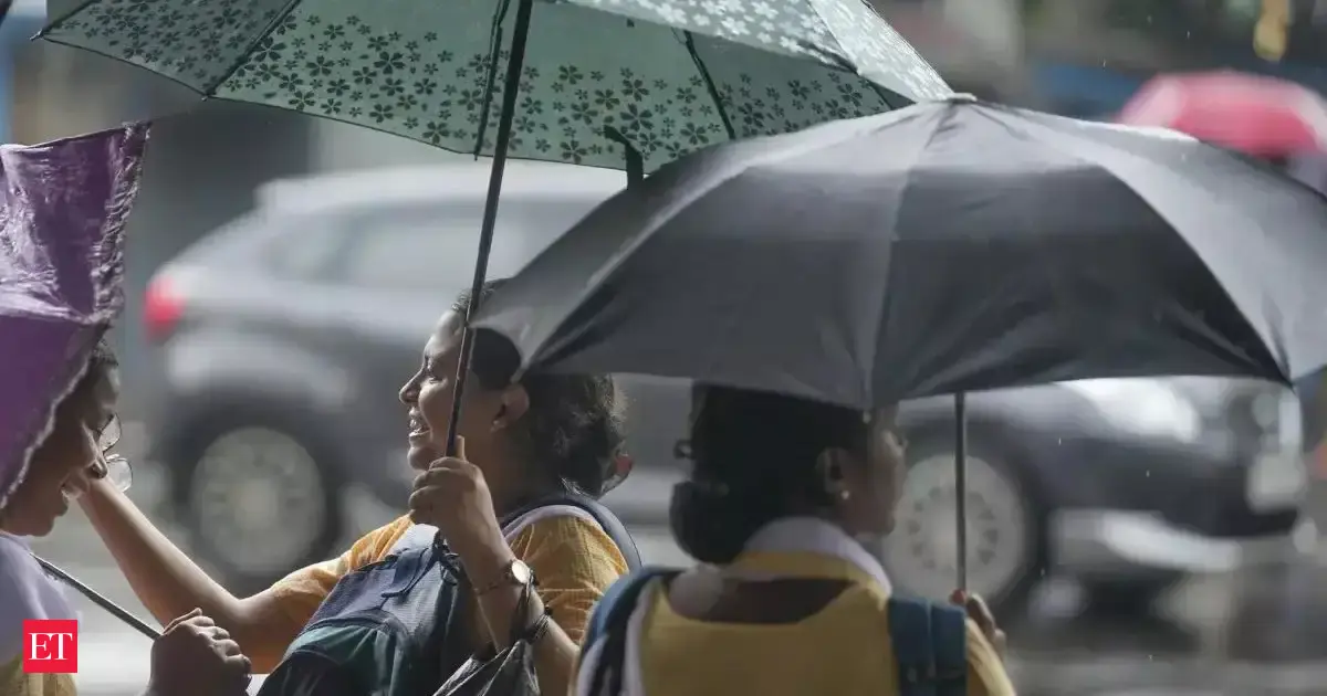 IMD forecasts heavy rain across West Bengal as depression over region intensifies - The Economic Times