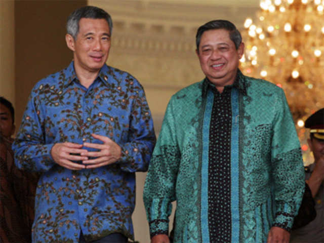 Susilo Bambang Yudhoyono, Lee Hsien Loong