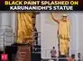 Unidentified miscreants vandalise former Tamil Nadu CM Karunanidhi's statue in Salem
