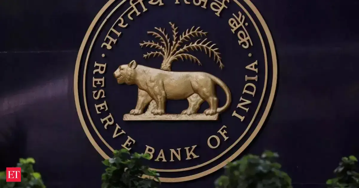 RBI launches quarterly industrial outlook survey - The Economic Times