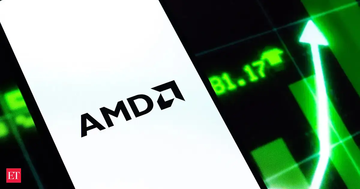 AMD stock surge challenges Nvidia AI dominance: AMD stock soars 8% as new AI chips take aim at Nvidia's throne - is a power shift coming? - The Economic Times