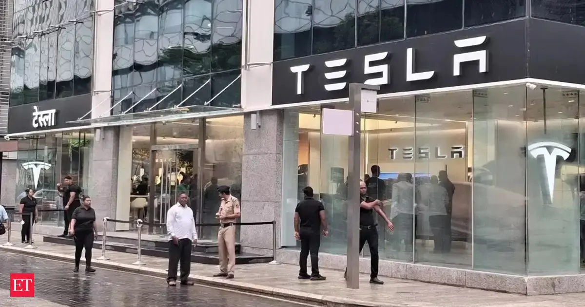 Tesla's top North America sales chief leaves amid slumping demand and senior-level exodus - The Economic Times