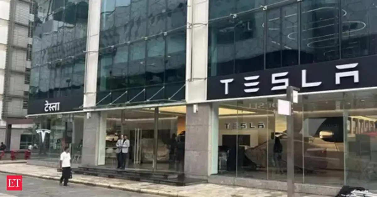 Tesla launches Model Y in India at Rs 59.89 lakh, deliveries from September - The Economic Times
