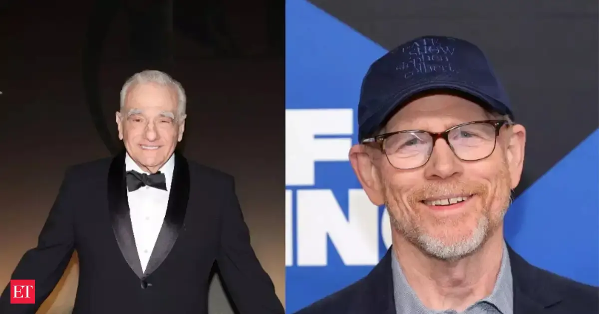 Martin Scorsese, Ron Howard receive first Emmy acting nominations for "The Studio" - The Economic Times