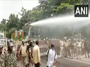 Balasore self-immolation case: Police detain BJD workers, use water cannons to disperse protestors