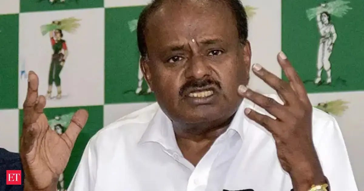 Land grabbing case: SC stays contempt proceedings against union minister HD Kumaraswamy - The Economic Times