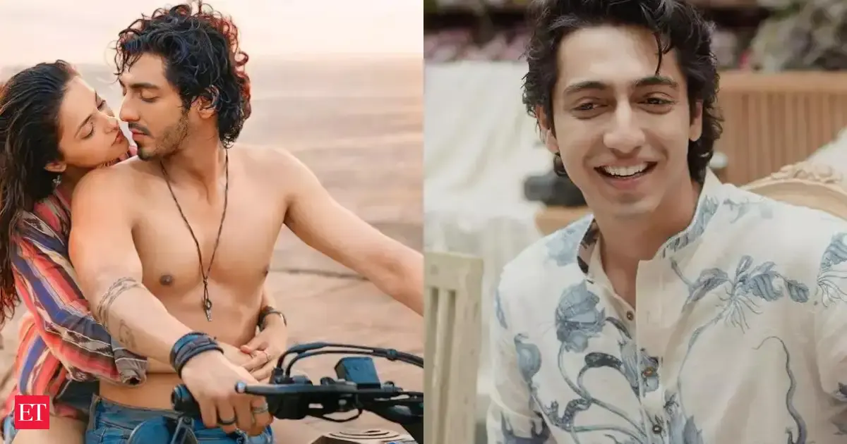 Ahaan Panday in Saiyaara